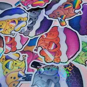 Adesivo de vinil Pokémon Orgulho LGBT Pokepuff