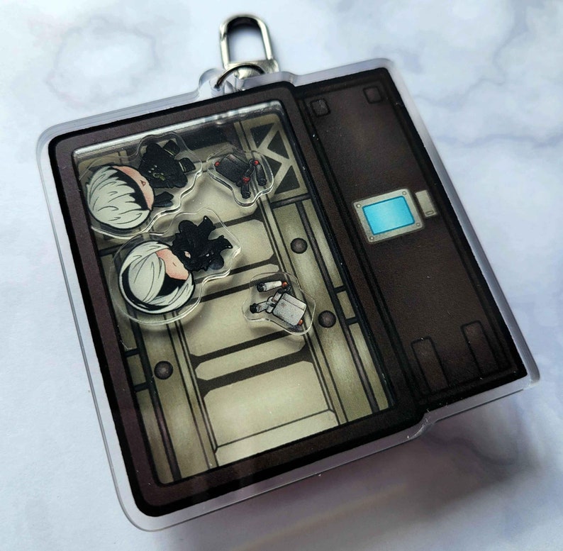Nier Automata Transporter Shaker Charm - Etsy