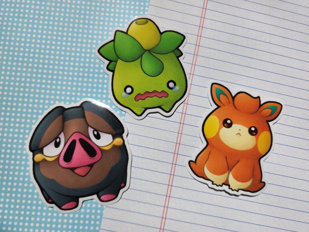 Pawmi Pokémon Sticker, Authentic Japanese Pokémon Merch