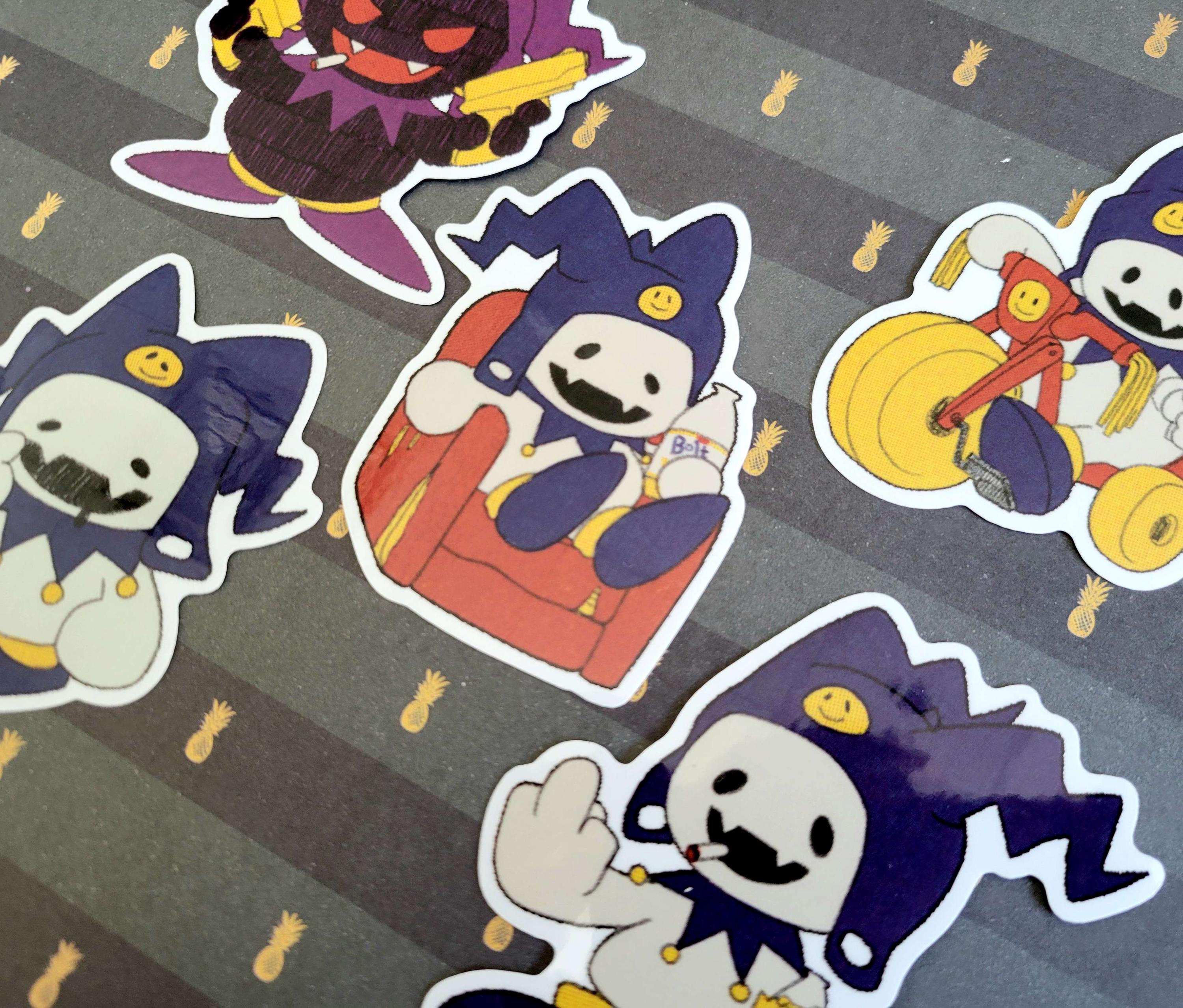 Smt Stickers SMT Jack Frost 3 Inch Clear Vinyl Sticker - Etsy