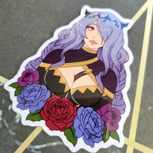 Camilla 3" vinyl sticker image 4