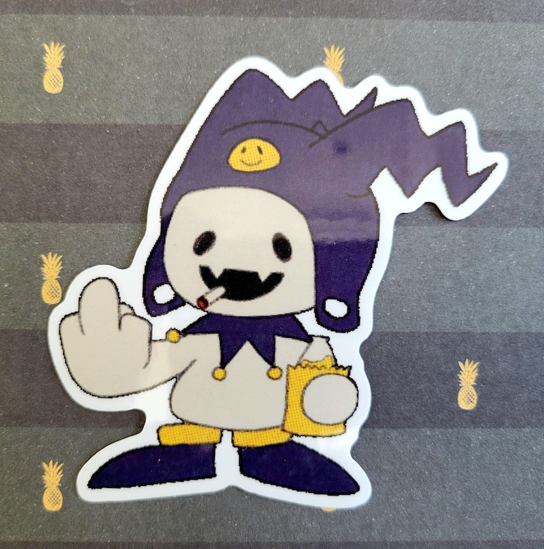 Smt Stickers SMT Jack Frost 3 Inch Clear Vinyl Sticker - Etsy Canada