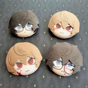P5 Akeshuake Plush Buttons