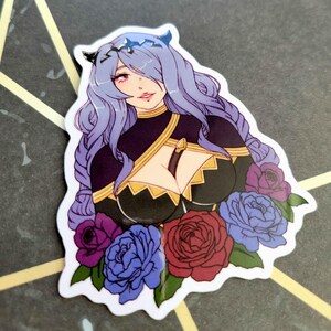 Camilla 3" vinyl sticker image 3