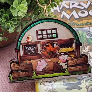 Harvest Moon Barn Shaker Charm