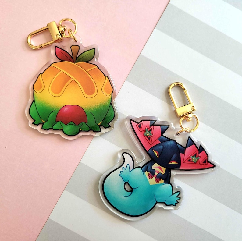 Pokemon Sword and Shield 2.5 Inch Acrylic Charm - Etsy