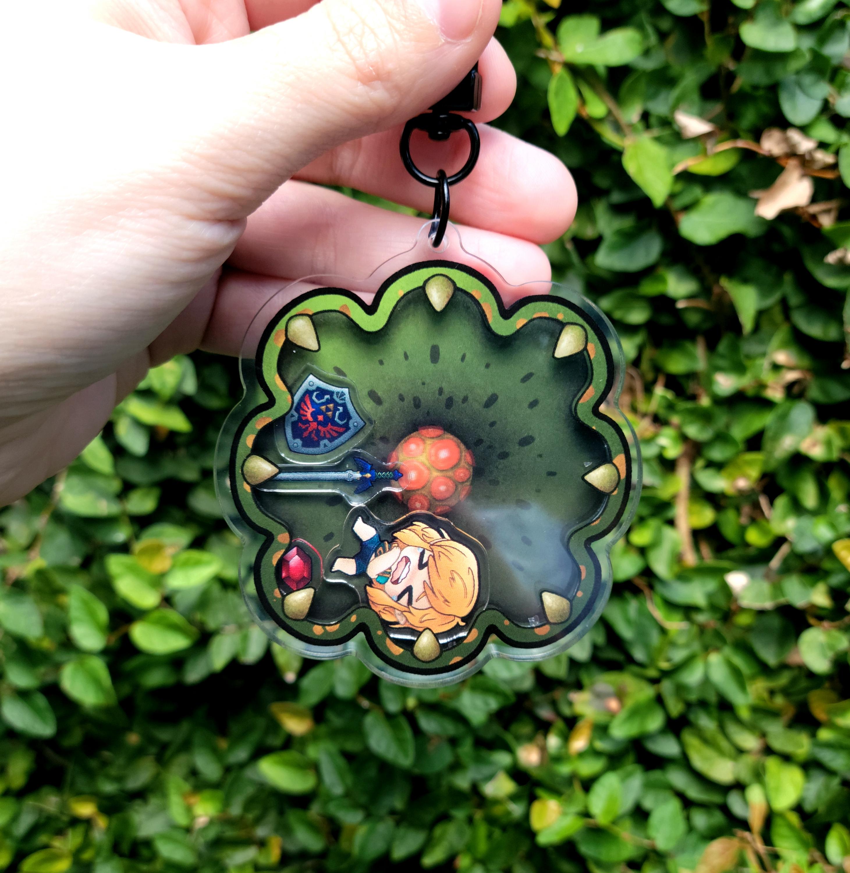 Legend of Zelda Like Like Link Shaker Charm - Etsy