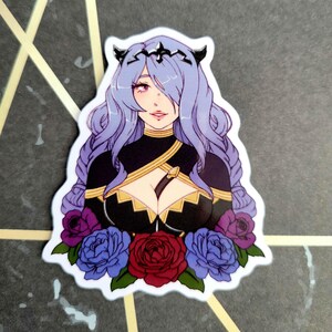 Camilla 3" vinyl sticker image 2