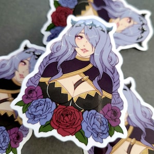 Camilla 3" vinyl sticker image 6