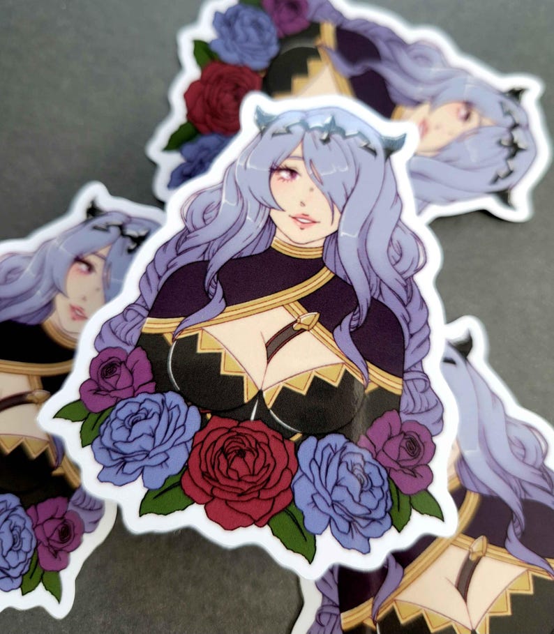 Camilla 3" vinyl sticker image 6