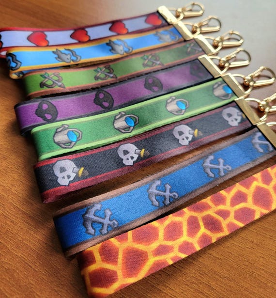 OSRS Skilling Cape 13cm Wrist Lanyards