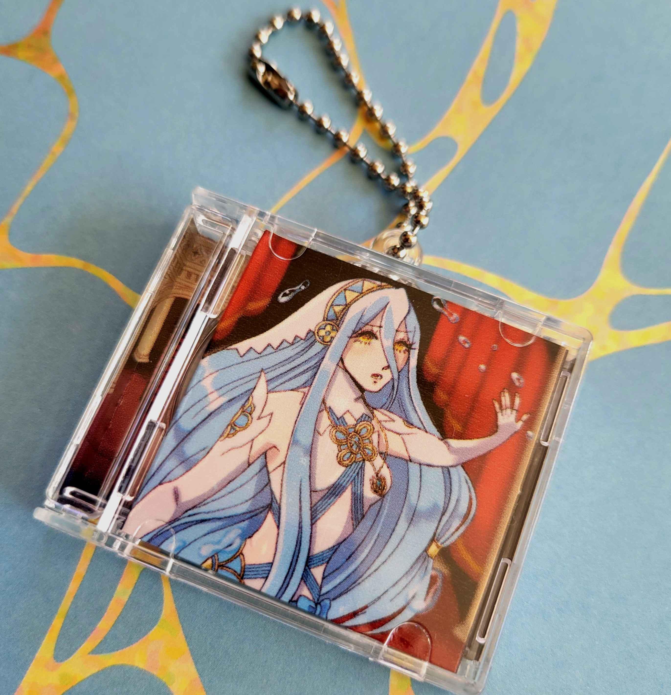 FE Fates Azura CD Keychain - Etsy
