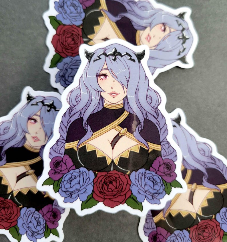 Camilla 3" vinyl sticker image 5