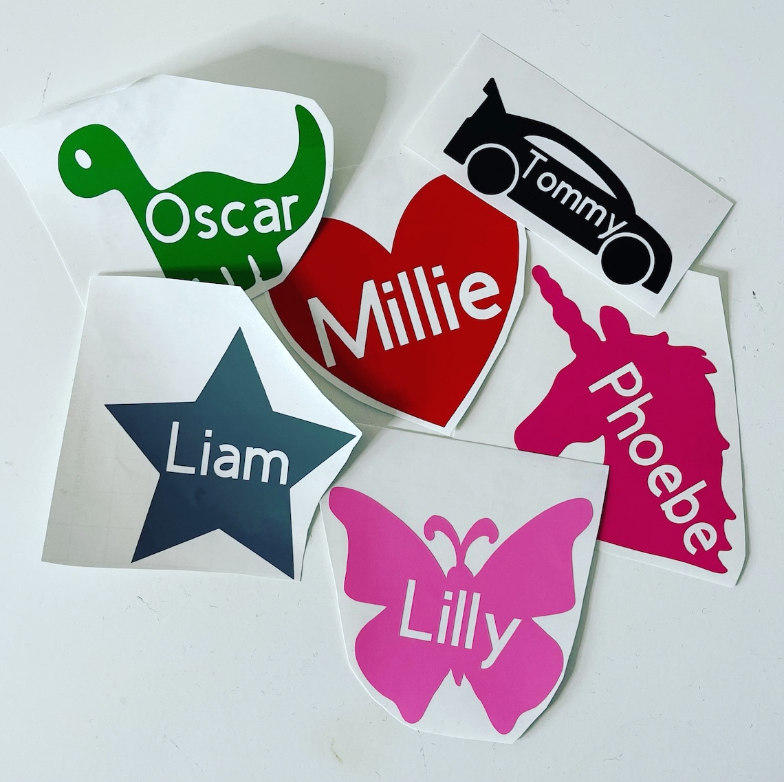 Personalised Vinyl Name Sticker/water Bottle Stickers/name Etsy UK