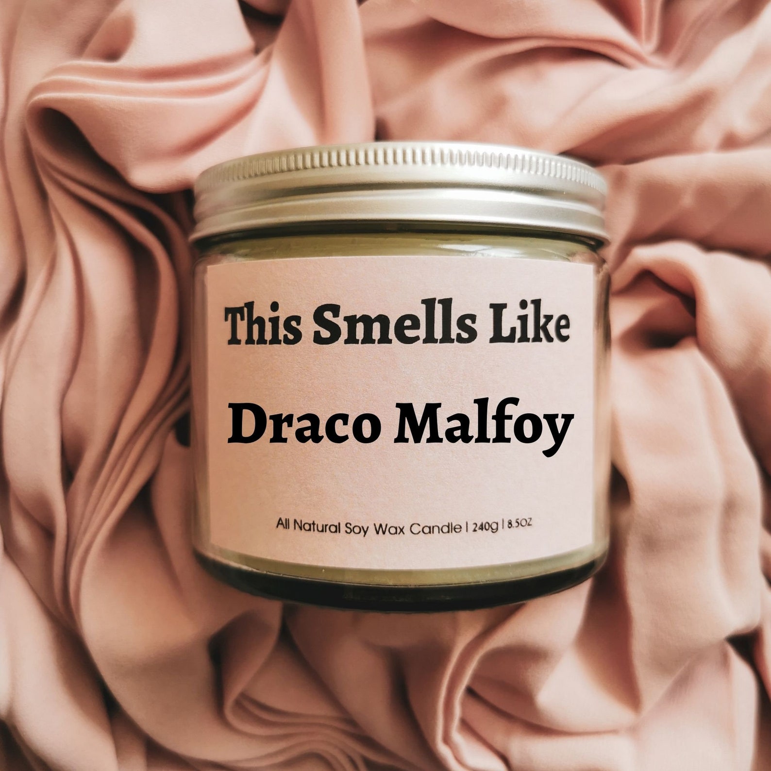 Smells Like Draco Malfoy Candle Hermione Draco Malfoy merch Etsy