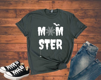 Momster Tee, Momster Crewneck, Halloween Shirt, Mother Halloween Tee, Mom Halloween Sweatshirt, Funny Shirt, Monster