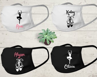 Dance Face Masks, Ballet Masks, Ballerina Mask, Personalized Masks, Personalized Dance Face Mask