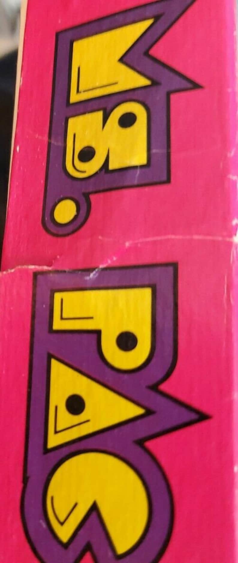 Pacman Board Game 1980s Edition T Ms