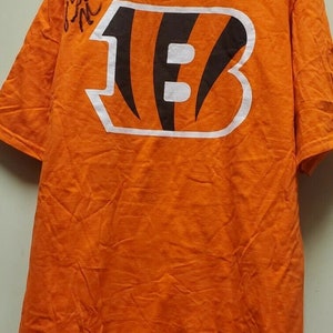 NFL Cincinnati Bengals Football Game T Shirt Mens Sizes M Nwt Signed Roach 25 Jt