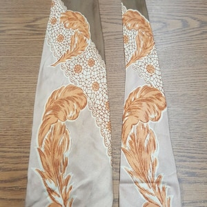 Vintage Esquire Prince Royal Plumes Silk Neck Tie T3