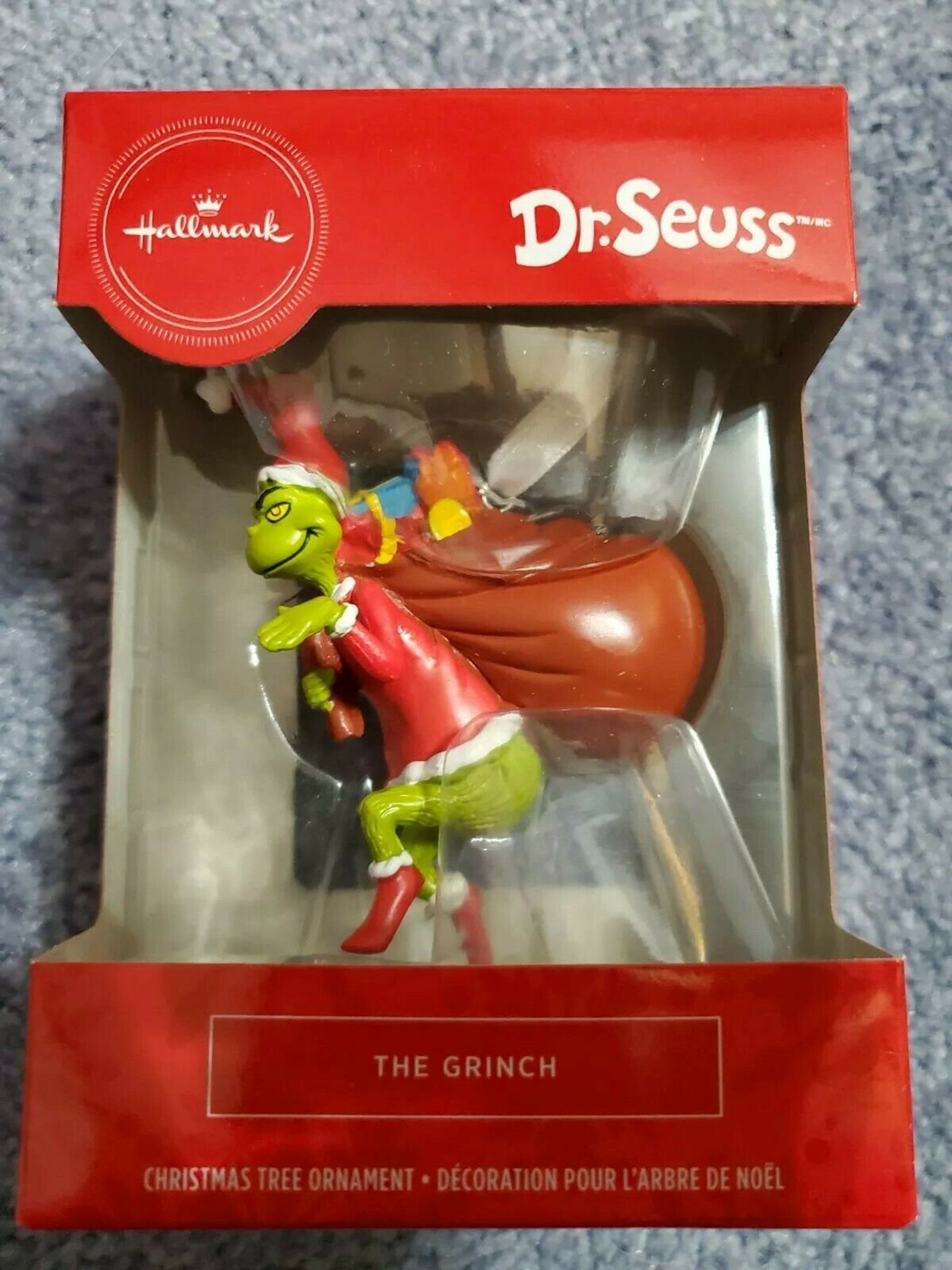 Hallmark Dr. Seuss THE GRINCH Red Box 2020 Ornament NIB Etsy