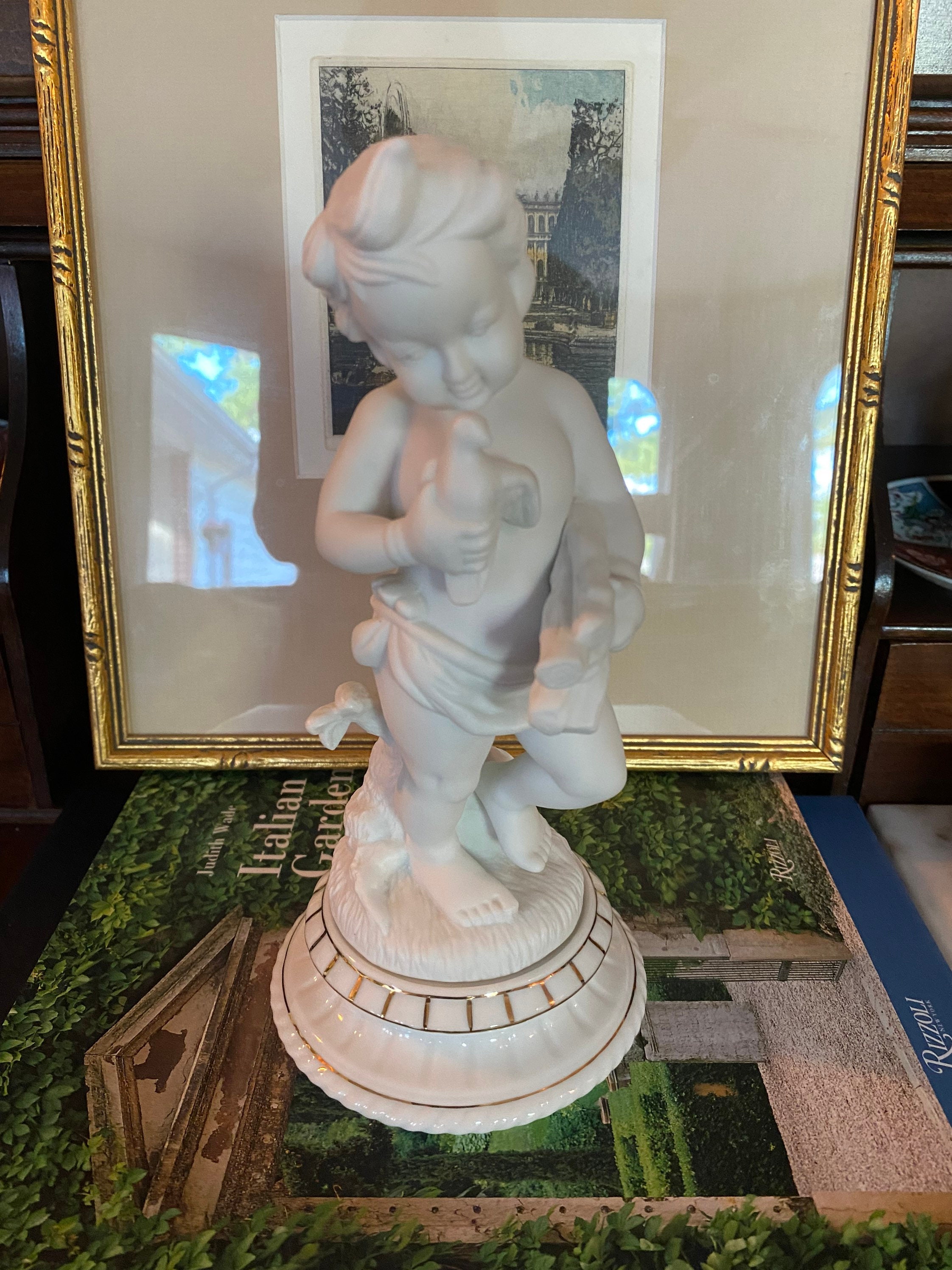 Andrea by Sadek Cherub Figurine Etsy Canada