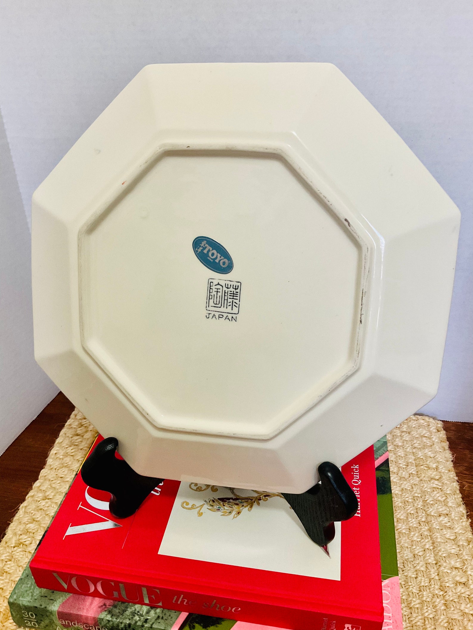 Toyo of Japan Decorative Plate Etsy