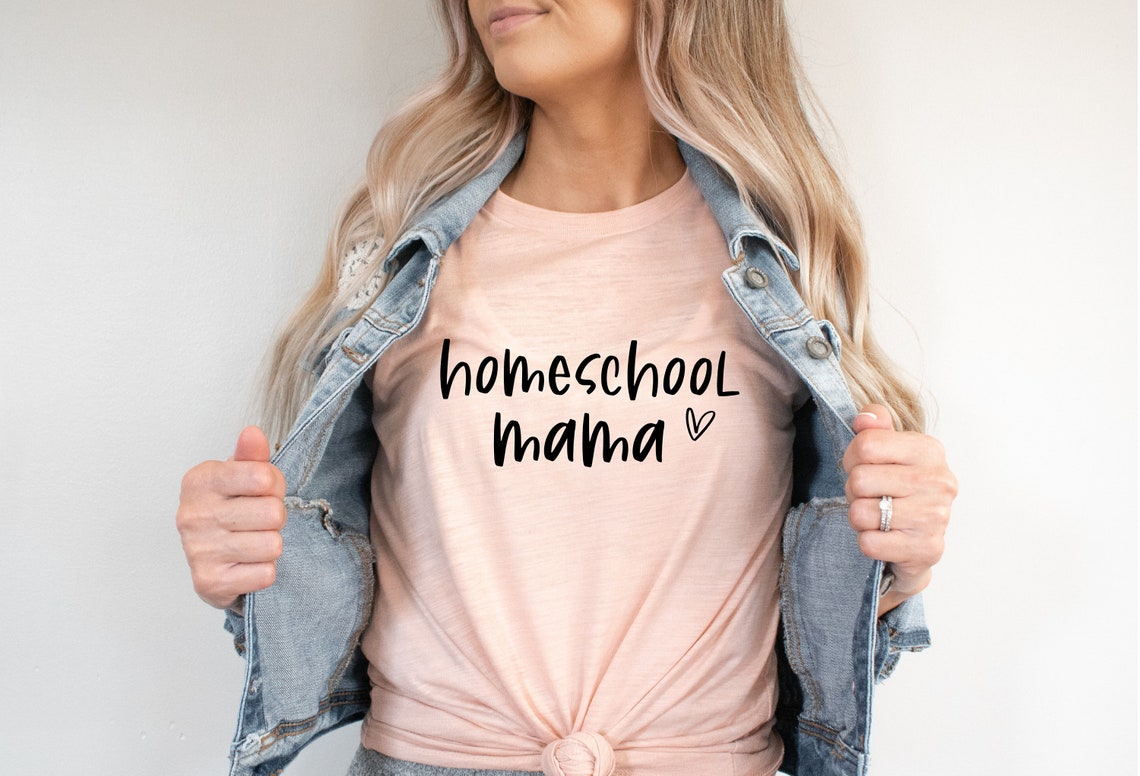 Download Homeschool mama svg homeschool svg school at home shirt | Etsy