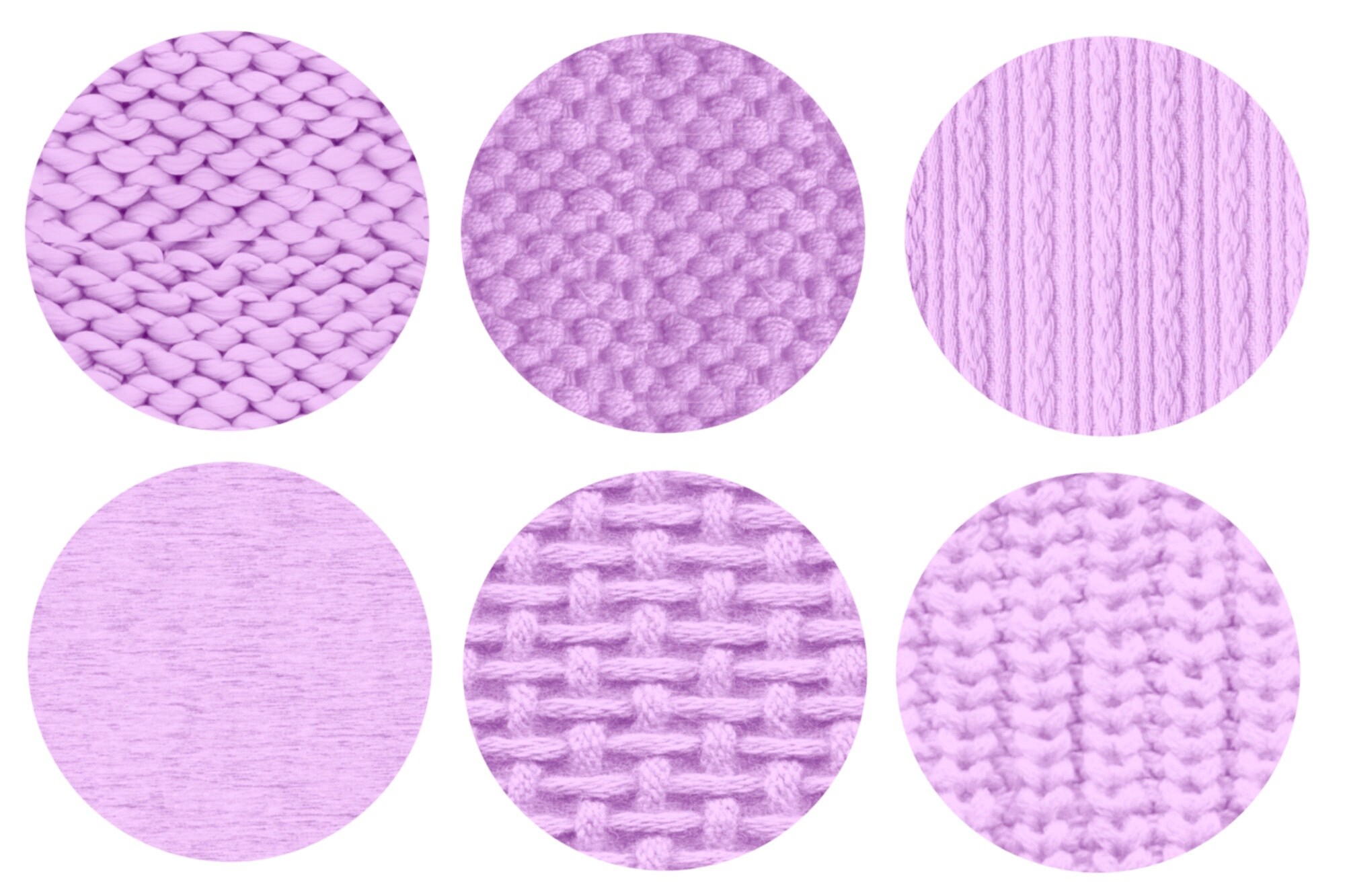Procreate Knitted Texture Brushes, Fabric Procreate Brushes,knit