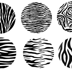 Animal Print Procreate Brush Set Leopard Zebra Cow Pattern, Animal ...