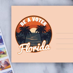 Florida Voter Postcards - Blank 4x6 Voter Postcards