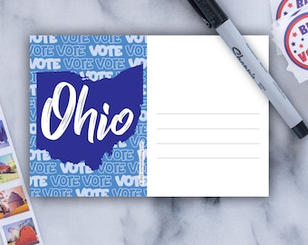 Ohio Voter Postcards - Blank 4x6 Voter Postcards