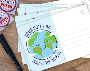 Change The World - Voter Postcards