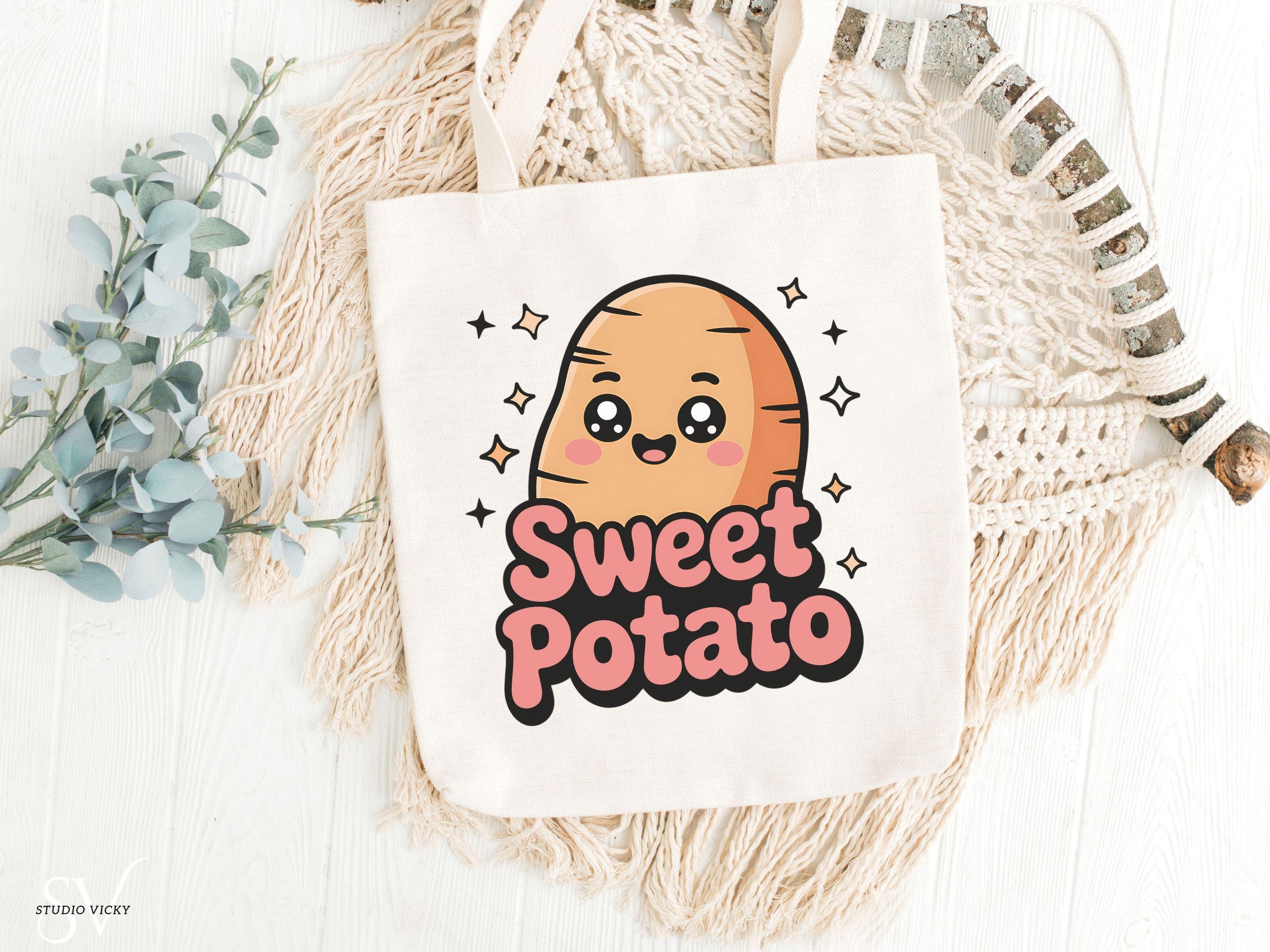 Kawaii Potato SVG Set | Sweet & Rude Potato PNG Bundle - Etsy