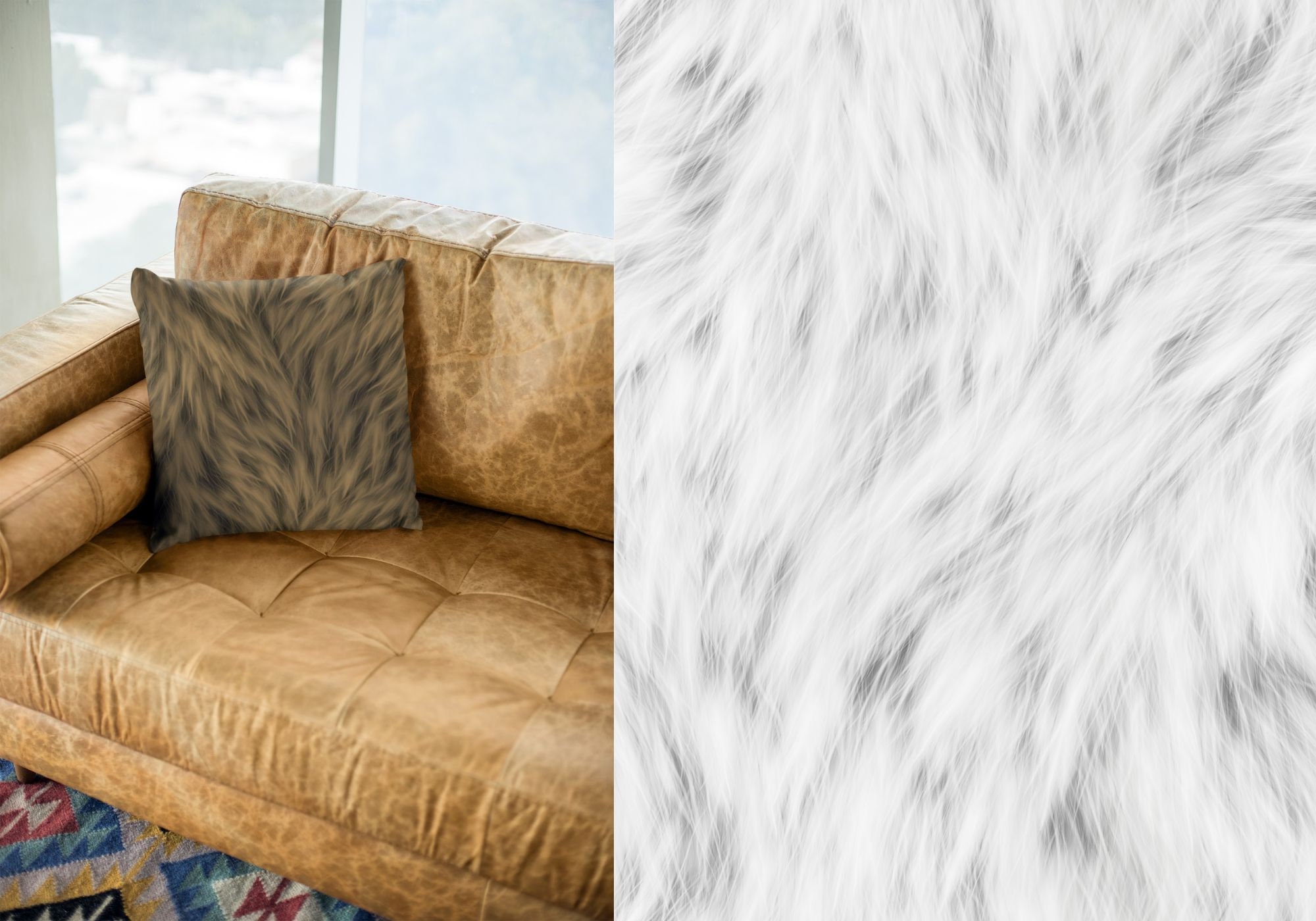 Animal Fur Texture Seamless Pattern: PNG SVG Clipart (digital Download ...