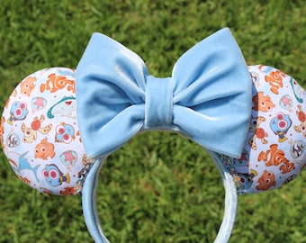 Nemo Ears, Dory Ears,Minnie Ears, Minnie Mouse, Mickey Mouse, Mouse Ears, Park Ears, Finding Nemo, Disney Inspired