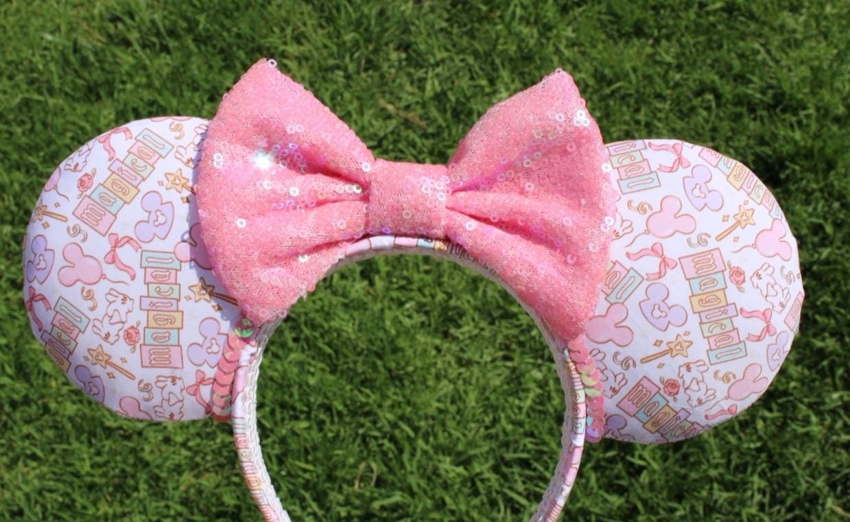 Mickey Magic Ears, Minnie Mouse Ears, Minnie Mouse, Mickey Mouse, Mouse Ears, Park Ears, Disney Inspired