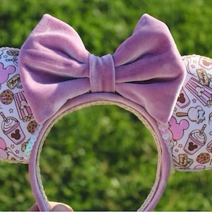 Snack Ears, Minnie Ears, Minnie Mouse, Mickey Mouse, Mouse Ears, Park Ears, Disney Inspired
