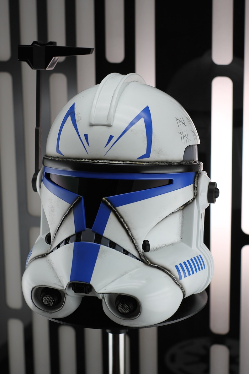 Star Wars Clone trooper phase 2 Captain REX realistic helmet | Etsy