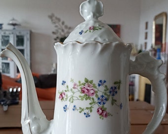 Cafetière théière en porcelaine antique - Souvenir des grands-mères