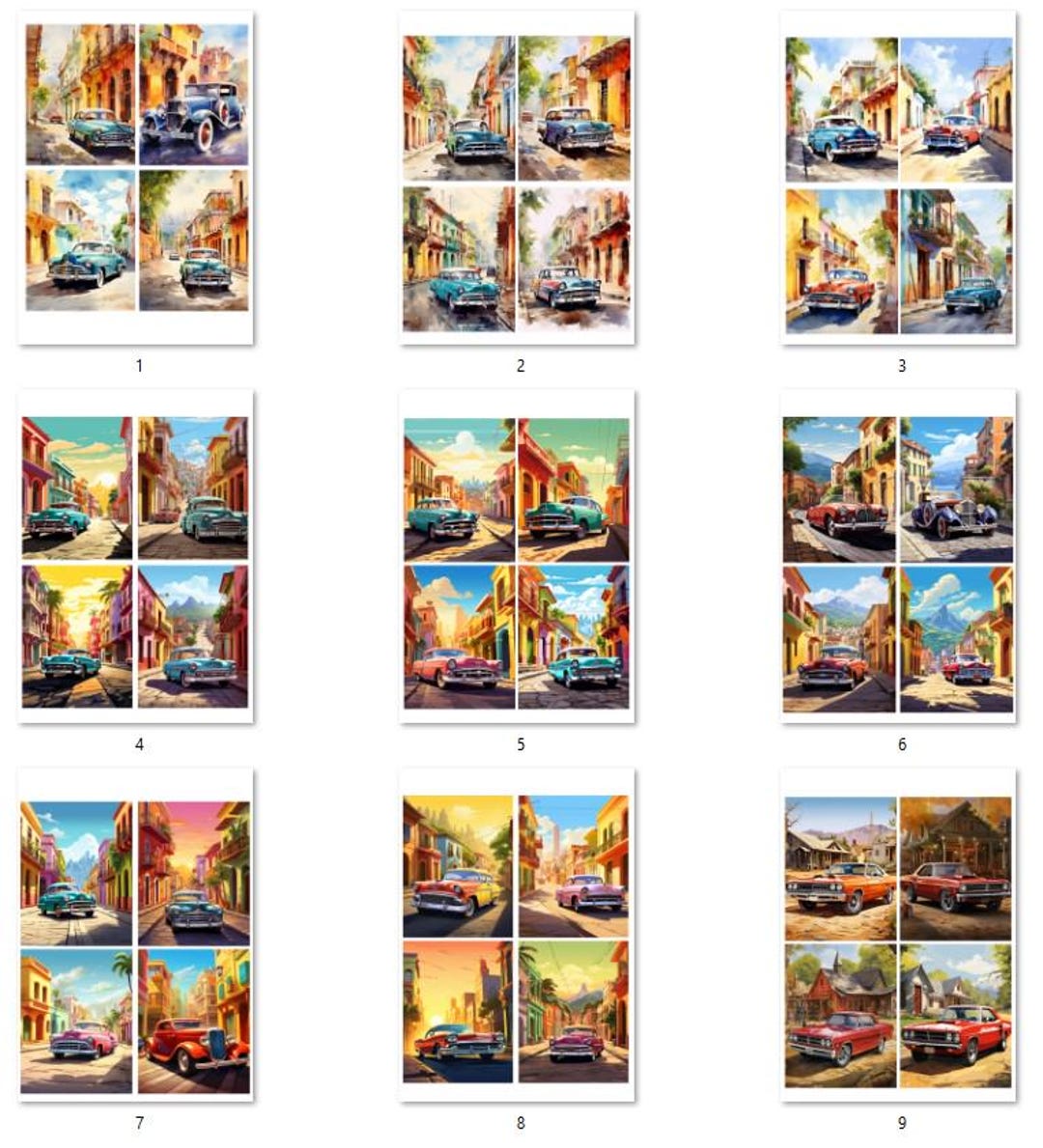 Cars Rice Printable FREE SHIPPING USA 9.5x13in Rice Paper, Fathers Day, Man Papers, Dad ...