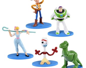 Toy Story Cake Toppers - Toy Story Characters - Toy Story Toys - Cake Toppers - Cake Decoration