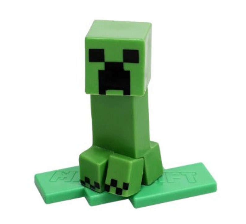 MINECRAFT Cake Toppers - MINECRAFT Characters - MINECRAFT Toys - Cake Toppers - Cake Decoration Creeper