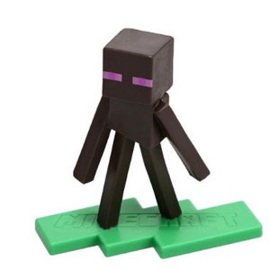 MINECRAFT Cake Toppers - MINECRAFT Characters - MINECRAFT Toys - Cake Toppers - Cake Decoration Enderman