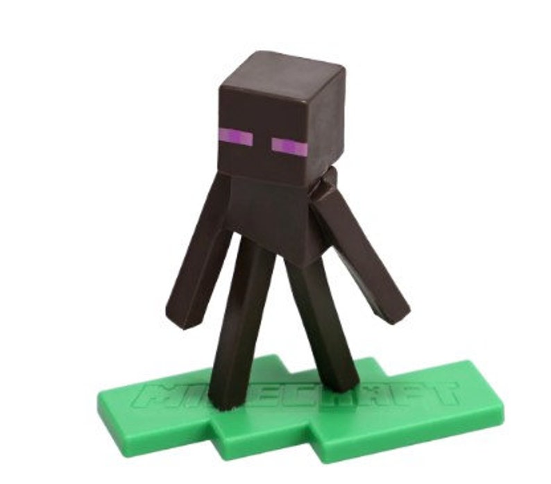 MINECRAFT Cake Toppers - MINECRAFT Characters - MINECRAFT Toys - Cake Toppers - Cake Decoration Enderman