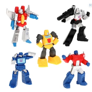 Transformers Cake Toppers - Transformer Characters - Cake Toppers - Cake Decoration