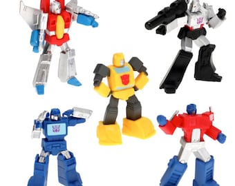 Transformers Cake Toppers - Transformer Characters - Cake Toppers - Cake Decoration