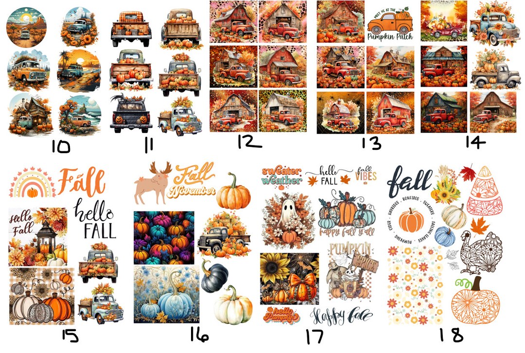 FREE SHIPPING USA Fall Rice Paper, Coaster Rice Paper, Fall and Autumn ...