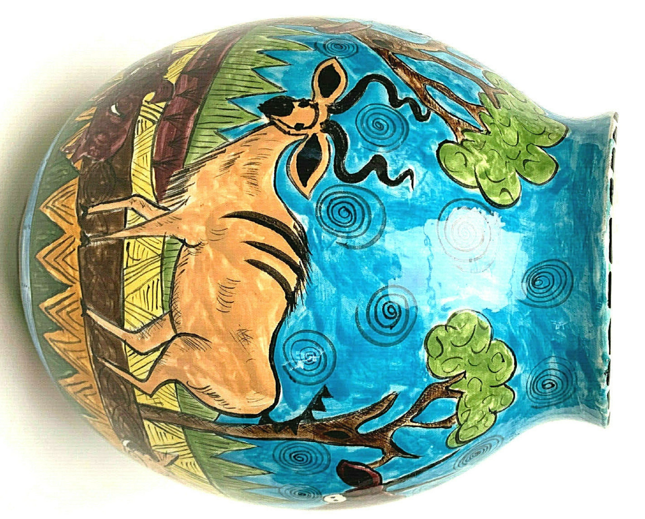 Zimbabwe Penzo Pottery Vase African Tribal Art Hand Etsy