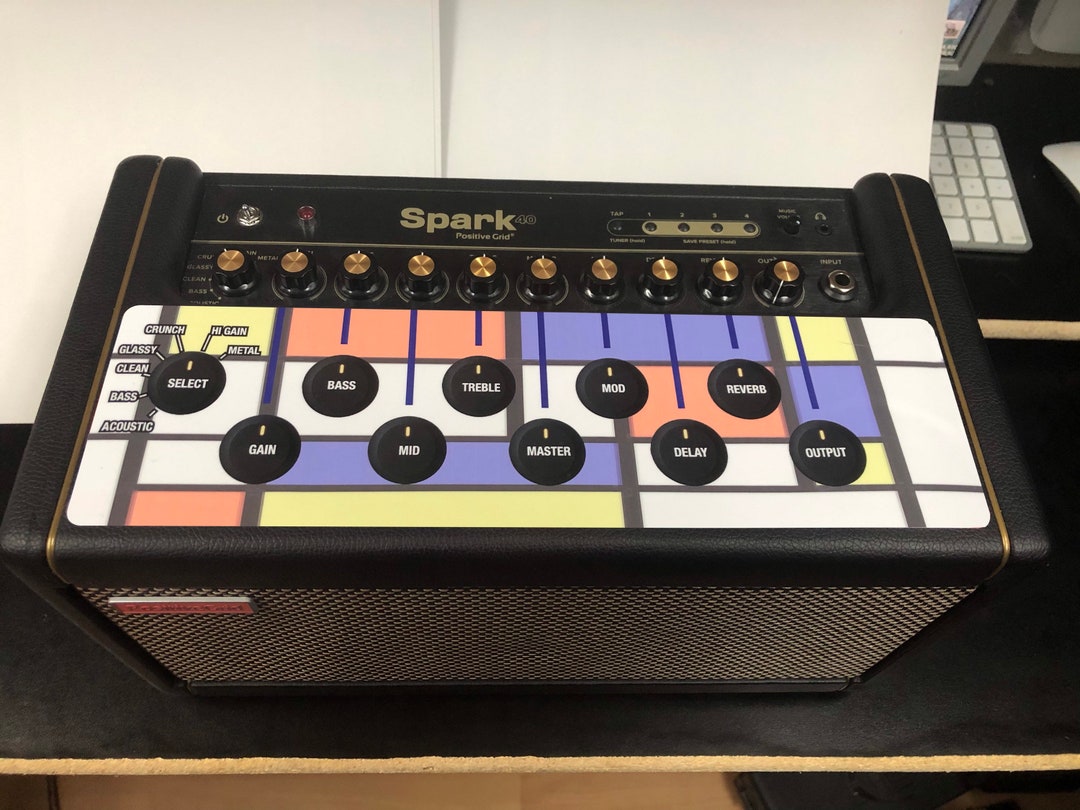 Positive Grid SPARK Control Knob Decal the Partridge Family Bus Etsy